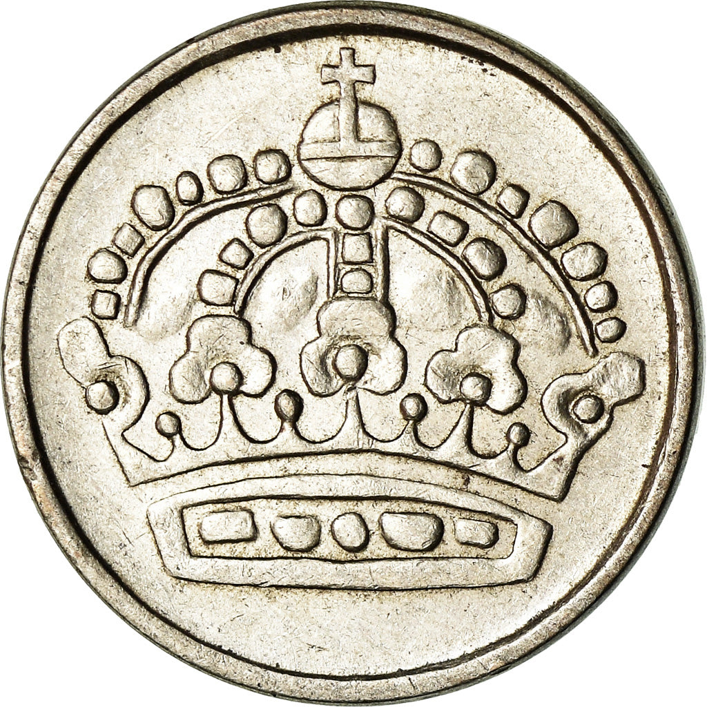 Münze, Schweden, Gustaf VI, 25 Öre, 1959, SS, Silber, KM:824