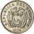 Moneta, Ecuador, Sucre, Un, 1974, BB, Acciaio ricoperto in nichel, KM:83
