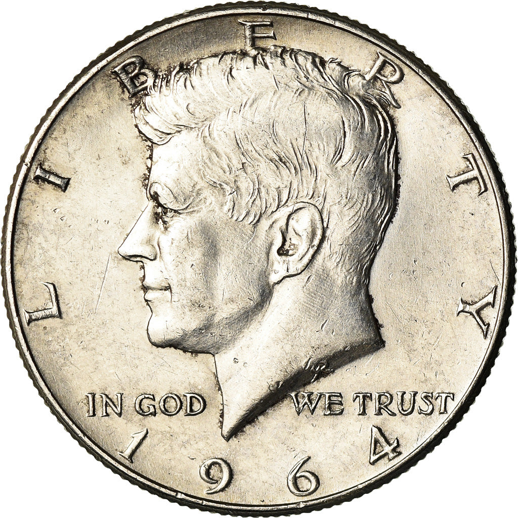 Münze, Vereinigte Staaten, Kennedy Half Dollar, Half Dollar, 1964, U.S. Mint