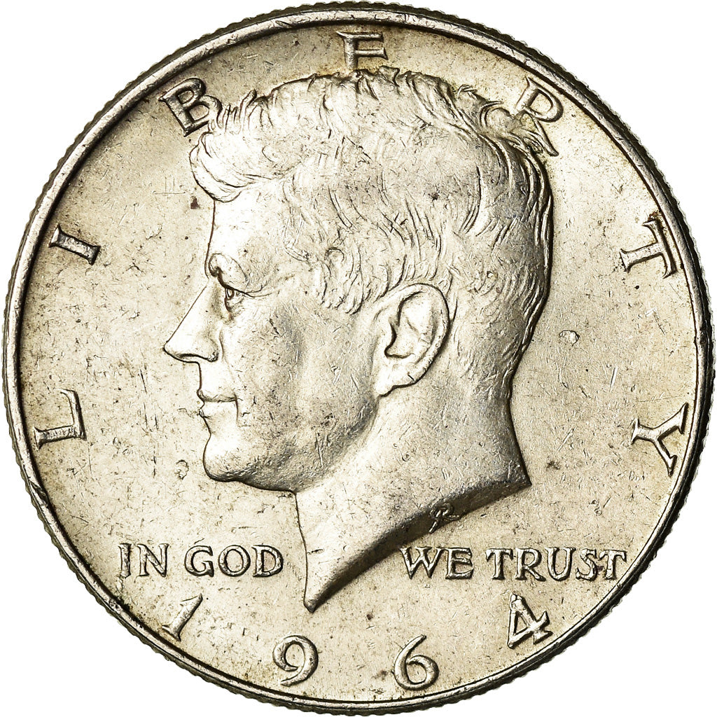 Moneta, Stati Uniti, Kennedy Half Dollar, Half Dollar, 1964, U.S. Mint