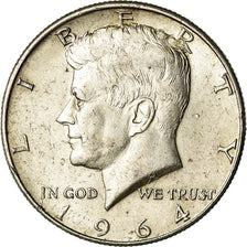 Moneta, Stati Uniti, Kennedy Half Dollar, Half Dollar, 1964, U.S. Mint