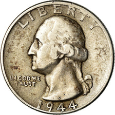 Münze, Vereinigte Staaten, Washington Quarter, Quarter, 1944, U.S. Mint