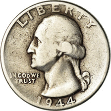 Münze, Vereinigte Staaten, Washington Quarter, Quarter, 1944, U.S. Mint