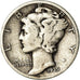 Coin, United States, Mercury Dime, Dime, 1939, U.S. Mint, Philadelphia