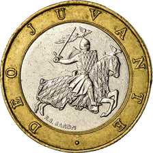 Münze, Monaco, Rainier III, 10 Francs, 1992, S+, Bi-Metallic, KM:163