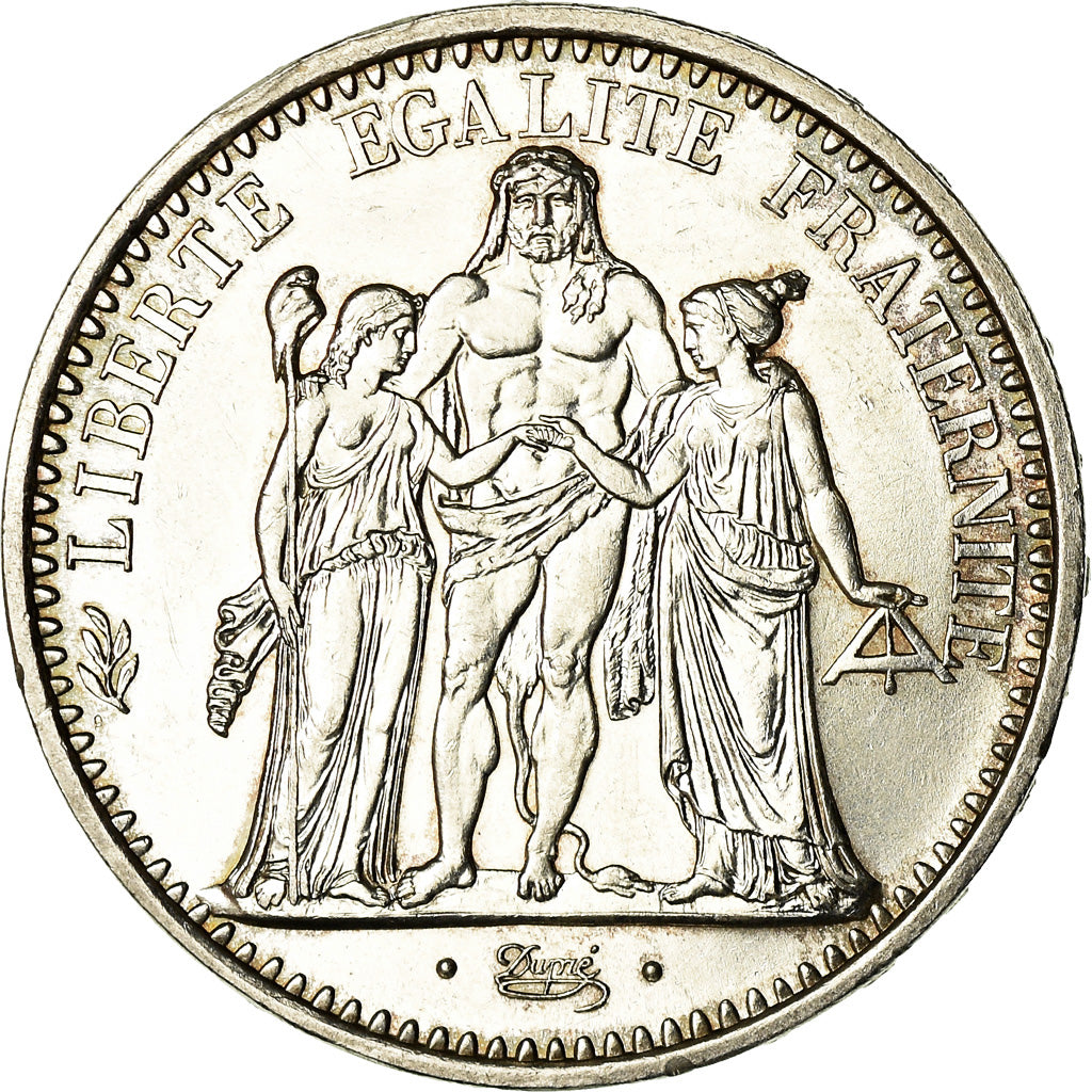 Coin, France, Hercule, 10 Francs, 1967, Paris, Avec accent, AU(50-53), Silver