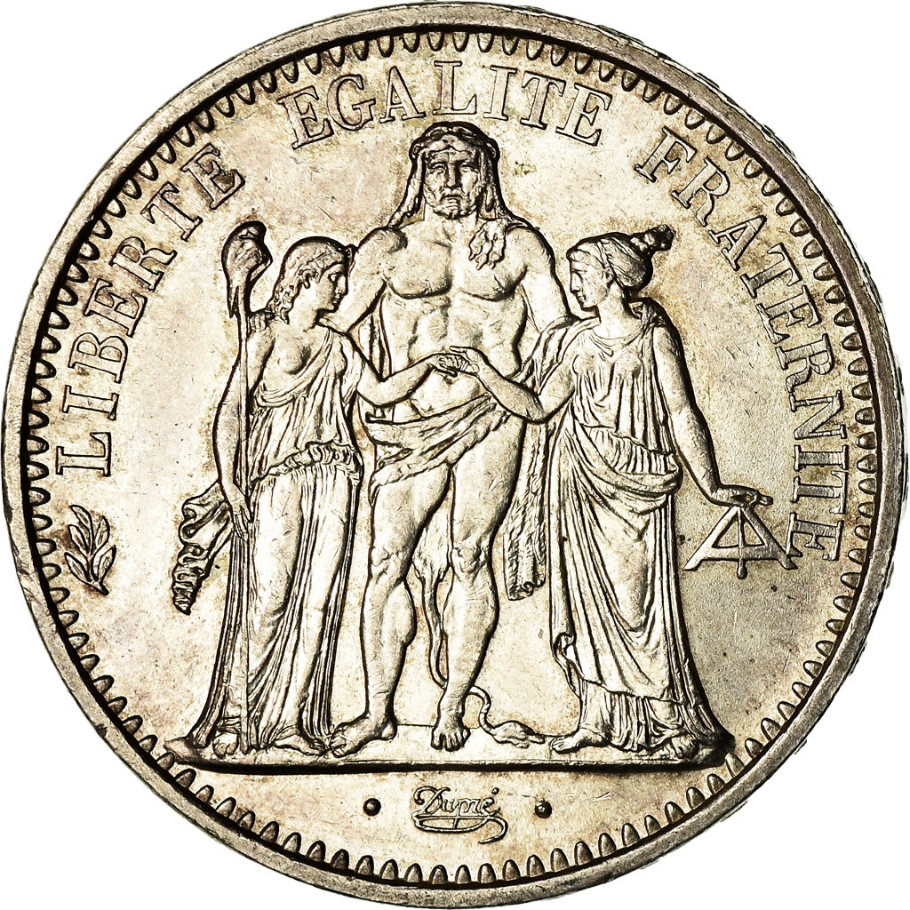 Coin, France, Hercule, 10 Francs, 1967, Paris, Avec accent, EF(40-45), Silver