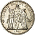 Coin, France, Hercule, 10 Francs, 1967, Paris, Avec accent, EF(40-45), Silver