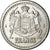 Coin, Monaco, Louis II, 2 Francs, Undated (1943), AU(55-58), Aluminum, KM:121