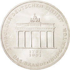 GERMANY - FEDERAL REPUBLIC, 10 Mark, 1991, Berlin, Germany, MS(63), Silver, K...