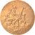 Francia, medaglia, Monnaie de Paris, Arts & Culture, 1900, Dupuis.D, MB+, Bronzo