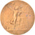 Francia, medalla, Monnaie de Paris, Arts & Culture, 1900, Dupuis.D, BC+, Bronce