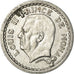 Monnaie, Monaco, Louis II, Franc, 1943, TB+, Aluminium, Gadoury:131, KM:120