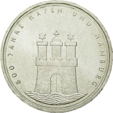 Coin, GERMANY - FEDERAL REPUBLIC, 10 Mark, 1989, Hamburg, Germany, MS(60-62)
