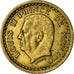 Monnaie, Monaco, Louis II, Franc, 1943, TB+, Aluminum-Bronze, Gadoury:132