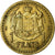 Coin, Monaco, Louis II, Franc, 1943, VF(30-35), Aluminum-Bronze, KM:120A