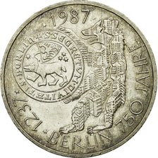 Coin, GERMANY - FEDERAL REPUBLIC, 10 Mark, 1987, Hamburg, Germany, MS(60-62)