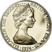 Moneta, ISOLE VERGINI BRITANNICHE, Elizabeth II, 25 Cents, 1974, Franklin Mint