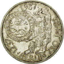 Coin, GERMANY - FEDERAL REPUBLIC, 10 Mark, 1987, Hamburg, Germany, MS(60-62)