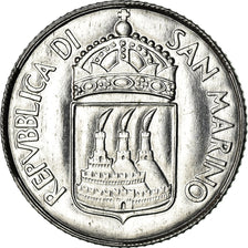 Moneta, San Marino, 2 Lire, 1973, Rome, FDC, Alluminio, KM:23
