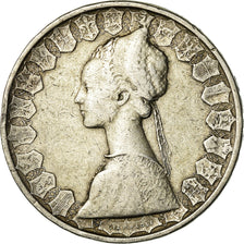 Coin, Italy, 500 Lire, 1959, Rome, EF(40-45), Silver, KM:98