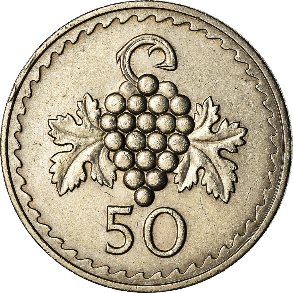 Monnaie, Chypre, 50 Mils, 1971, TTB, Copper-nickel, KM:41