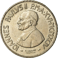 Coin, VATICAN CITY, John Paul II, 100 Lire, 1994, AU(55-58), Copper-nickel