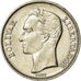 Moneda, Venezuela, 2 Bolivares, 1967, MBC+, Níquel, KM:43