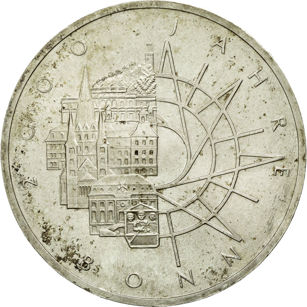 Coin, GERMANY - FEDERAL REPUBLIC, 10 Mark, 1989, Munich, Germany, MS(60-62)
