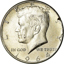 Moneta, Stati Uniti, Kennedy Half Dollar, Half Dollar, 1964, U.S. Mint