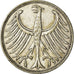Moneta, GERMANIA - REPUBBLICA FEDERALE, 5 Mark, 1951, Stuttgart, MB+, Argento