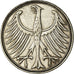 Moeda, ALEMANHA - REPÚBLICA FEDERAL, 5 Mark, 1951, Karlsruhe, VF(30-35), Prata