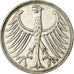 Coin, GERMANY - FEDERAL REPUBLIC, 5 Mark, 1963, Stuttgart, EF(40-45), Silver