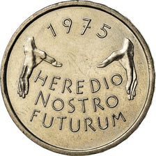 Coin, Switzerland, 5 Francs, 1975, EF(40-45), Copper-nickel, KM:53