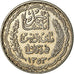 Coin, Tunisia, Ahmad Pasha Bey, 10 Francs, 1934, Paris, EF(40-45), Silver