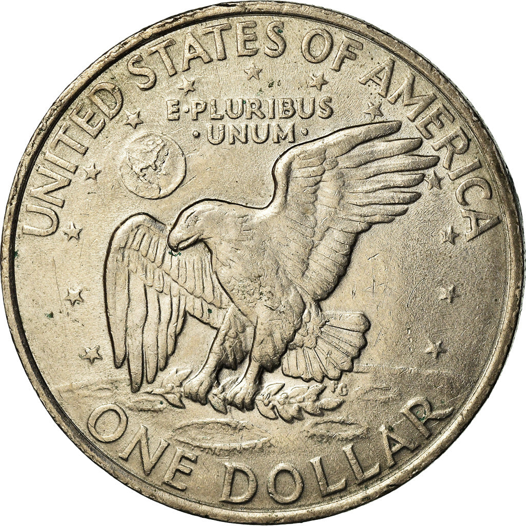 Coin, United States, Eisenhower Dollar, Dollar, 1971, U.S. Mint, Denver