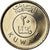 Moneta, Kuwejt, Jabir Ibn Ahmad, 20 Fils, 1997/AH1417, MS(63), Miedź-Nikiel