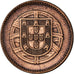 Coin, Portugal, 2 Centavos, 1920, EF(40-45), Bronze, KM:568