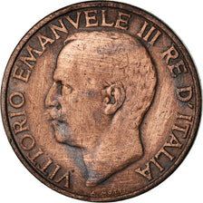 Coin, Italy, Vittorio Emanuele III, 10 Centesimi, 1933, Rome, VF(30-35), Bronze