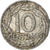 Coin, Spain, Francisco Franco, caudillo, 10 Centimos, 1959, EF(40-45), Aluminum