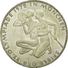 Coin, GERMANY - FEDERAL REPUBLIC, 10 Mark, 1972, Hamburg, MS(60-62), Silver