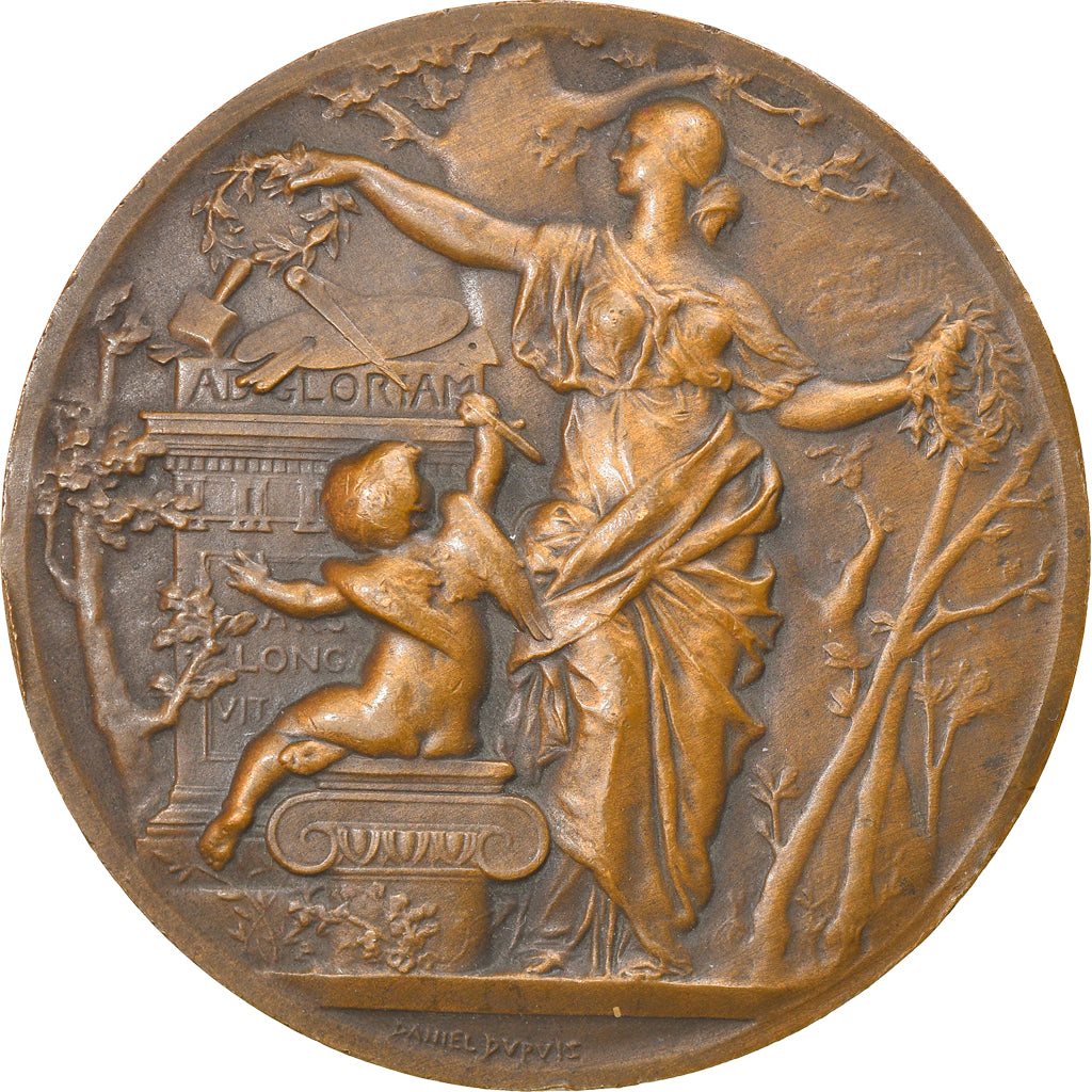 France, Médaille, Société des Artistes Français, Salon de Sculpture, Arts &
