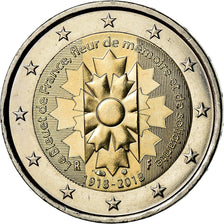 Francia, 2 Euro, 2018, SPL-, Bi-metallico, Gadoury:28., KM:New