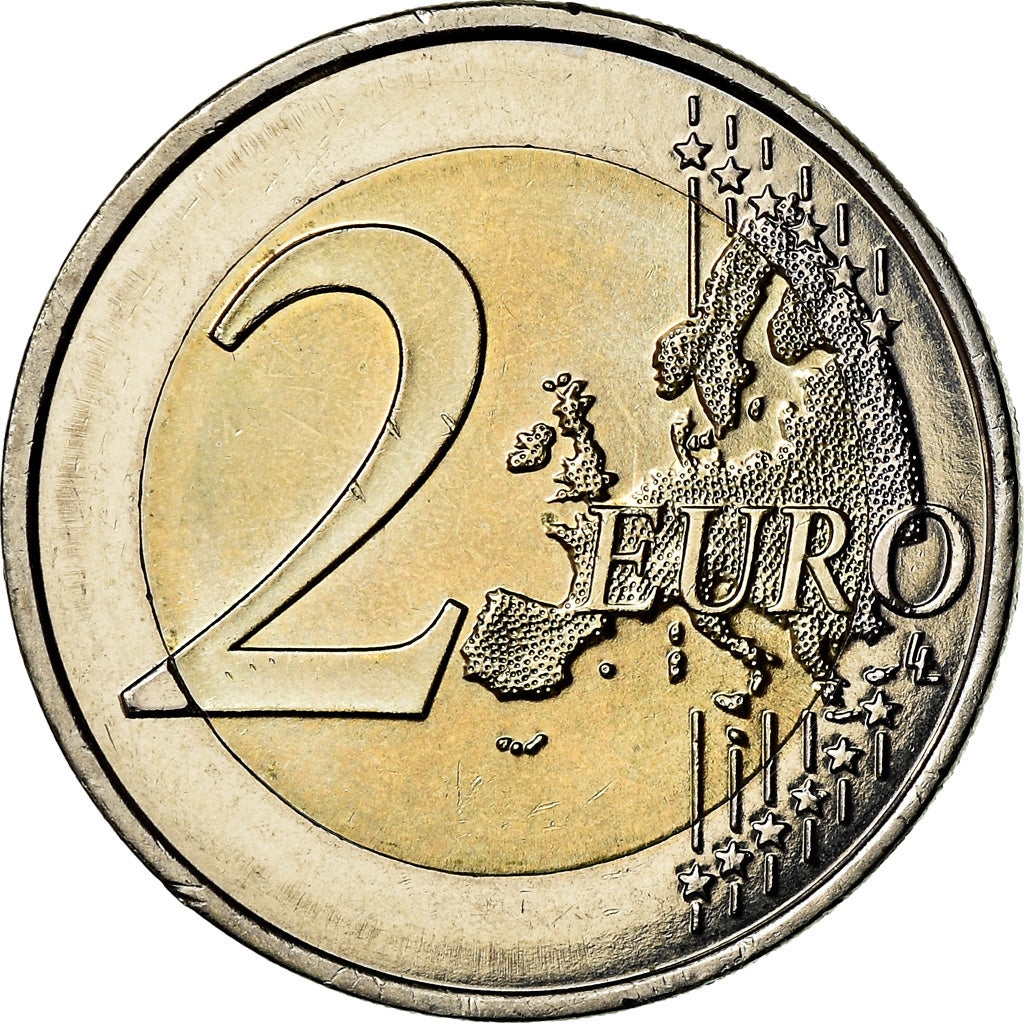 Francia, 2 Euro, 2018, SPL-, Bi-metallico, Gadoury:28., KM:New