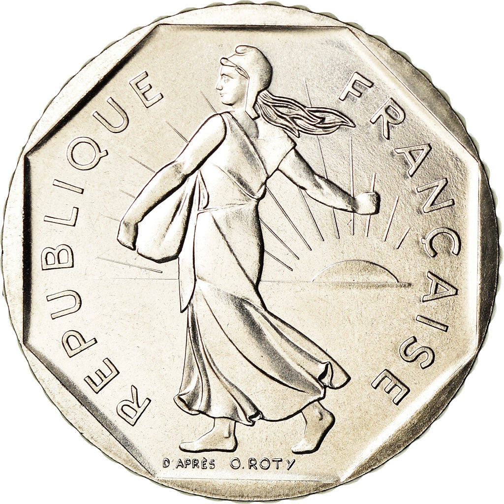 Coin, France, Semeuse, 2 Francs, 1980, Paris, FDC, MS(65-70), Nickel, KM:942.1