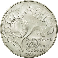 Coin, GERMANY - FEDERAL REPUBLIC, 10 Mark, 1972, Munich, MS(60-62), Silver
