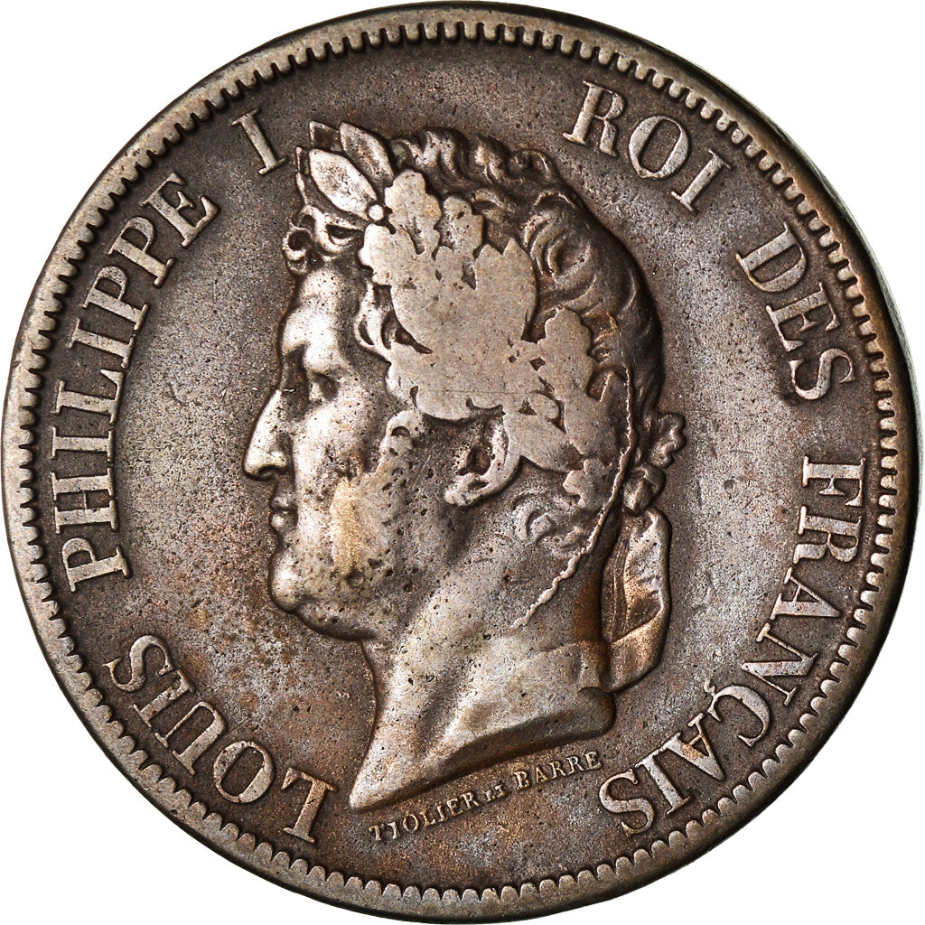 Coin, FRENCH COLONIES, Louis - Philippe, 10 Centimes, 1839, Paris, VF(30-35)
