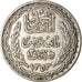 Coin, Tunisia, Ahmad Pasha Bey, 20 Francs, 1934, Paris, EF(40-45), Silver