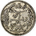 Coin, Tunisia, Muhammad al-Nasir Bey, 50 Centimes, 1916, Paris, EF(40-45)