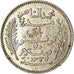 Münze, Tunesien, Muhammad al-Nasir Bey, 50 Centimes, 1917, Paris, VZ, Silber
